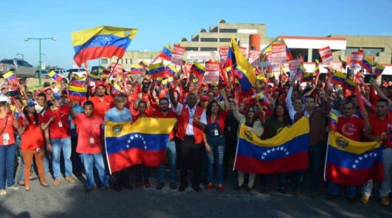 Trabalhadores contra a agressão imperialista