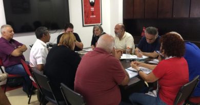 Comitê Nacional reunido em 30 de março de 2019