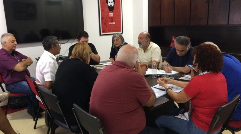 Comitê Nacional reunido em 30 de março de 2019