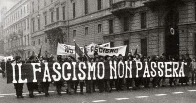 Manifestação "fascismo não passará"