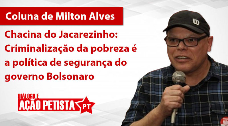 coluna Jacarezinho - Milton Alves