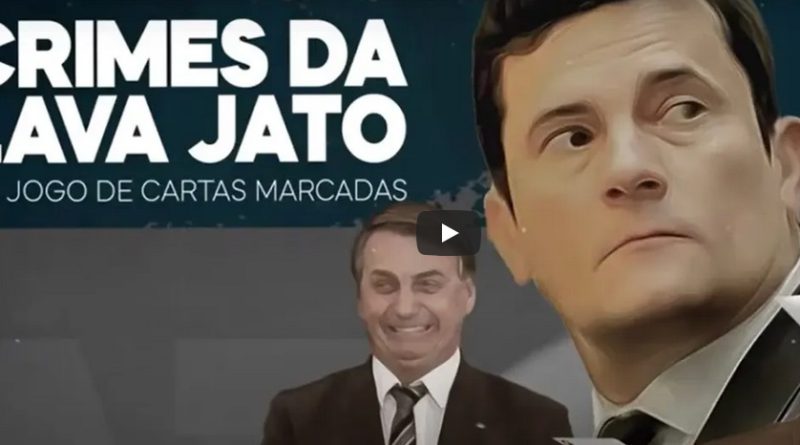 capa de Crimes da Lava Jato - um jogo de cartas marcadas