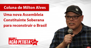 Milton Alves uma nova Constituinte